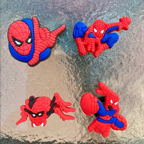 Marvel Spider-Man Crocs Jibbitz Set - Picture 1 of 4